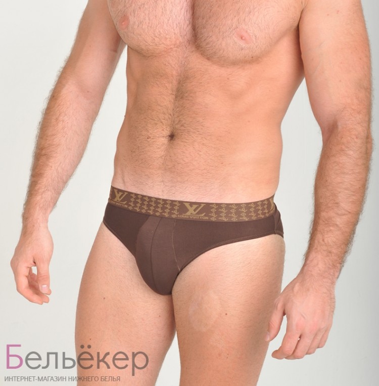 Стринги мужские Джентльмен SoftLine Collection, черно-белый, S/L 443320 - Soft Line collection - Мужское ролевое эротическое бельё - Купить